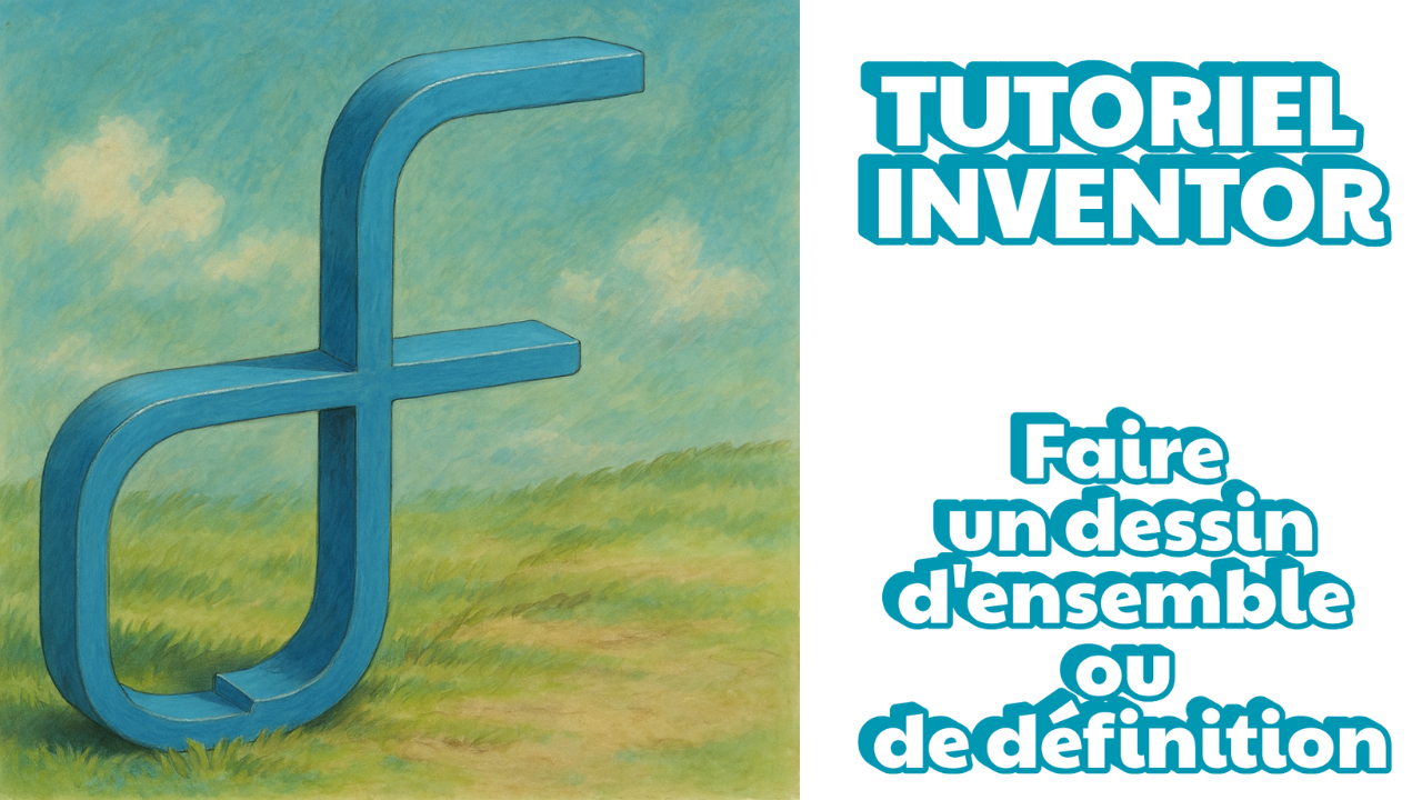 T Créer un dessin d'ensemble ou de définition.